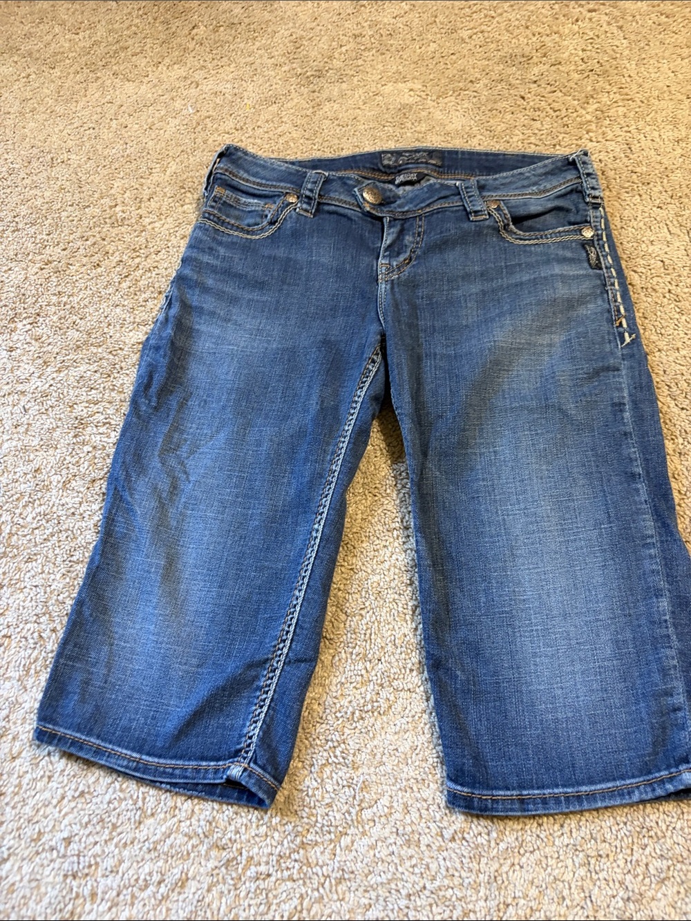 Silver Tuesday Bermuda Jean Shorts size 30